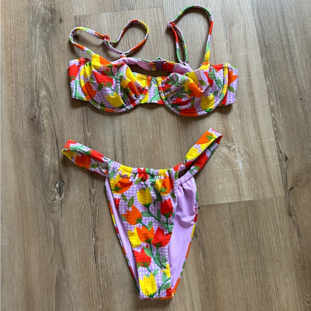 Blackbough Multicolor Floral Bikini